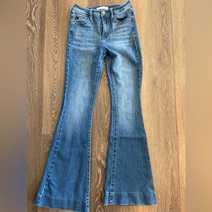 Kancan Blue Flared Women's Jeans